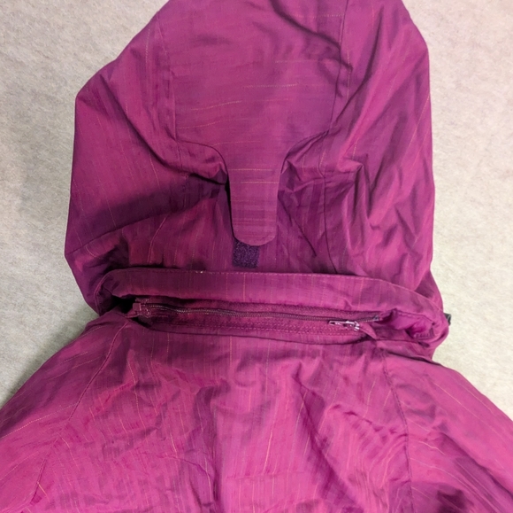 Columbia Titanium Women's Med Berry Pink Winter Jacket Coat Waterproof Details!! - Picture 15 of 16